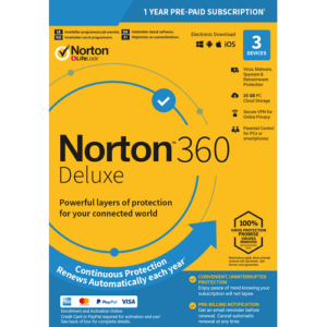 Norton 360 deluxe 3 devices